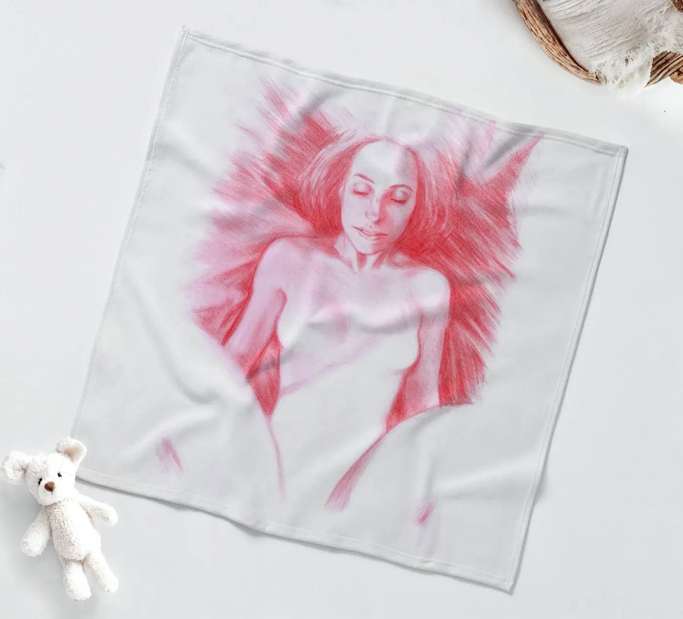 A. fleece blanket by Humphrey VIDAL