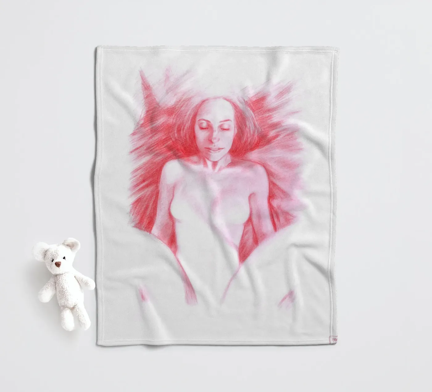 A. fleece blanket by Humphrey VIDAL