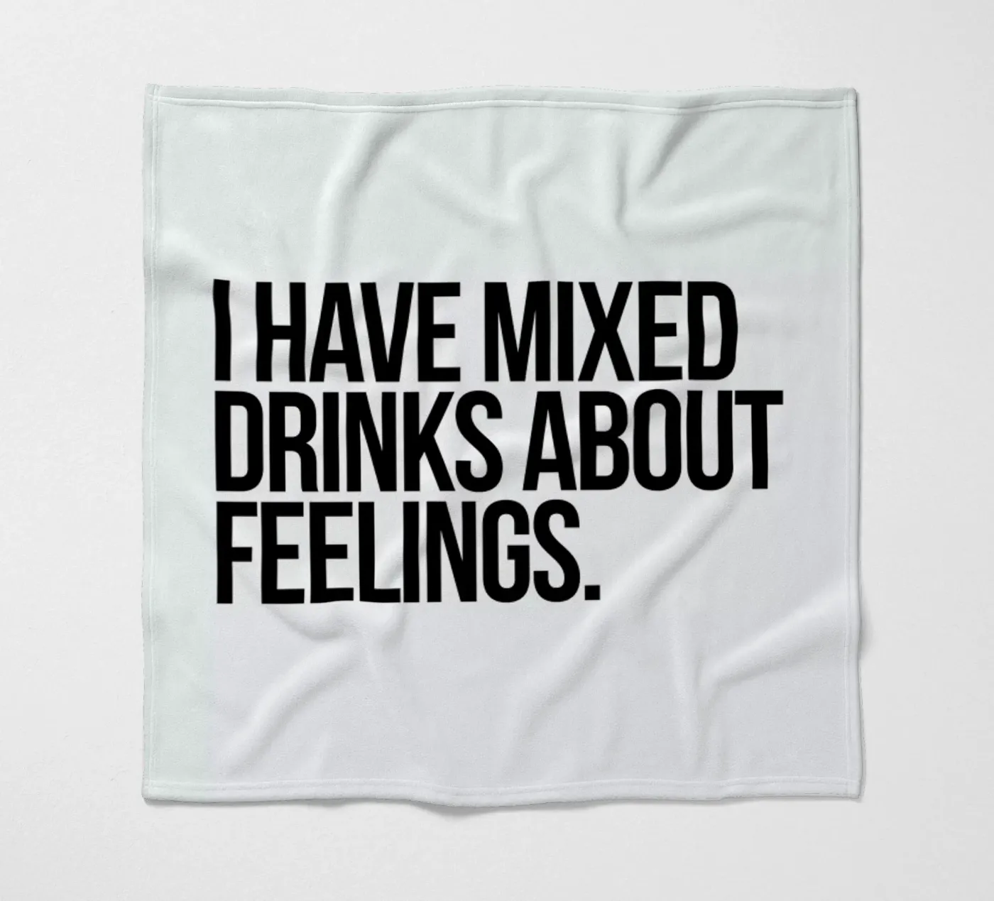 Mixed Drinks fleece blanket by Studio One