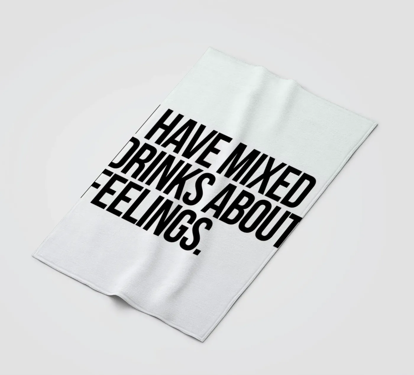 Mixed Drinks fleece blanket by Studio One