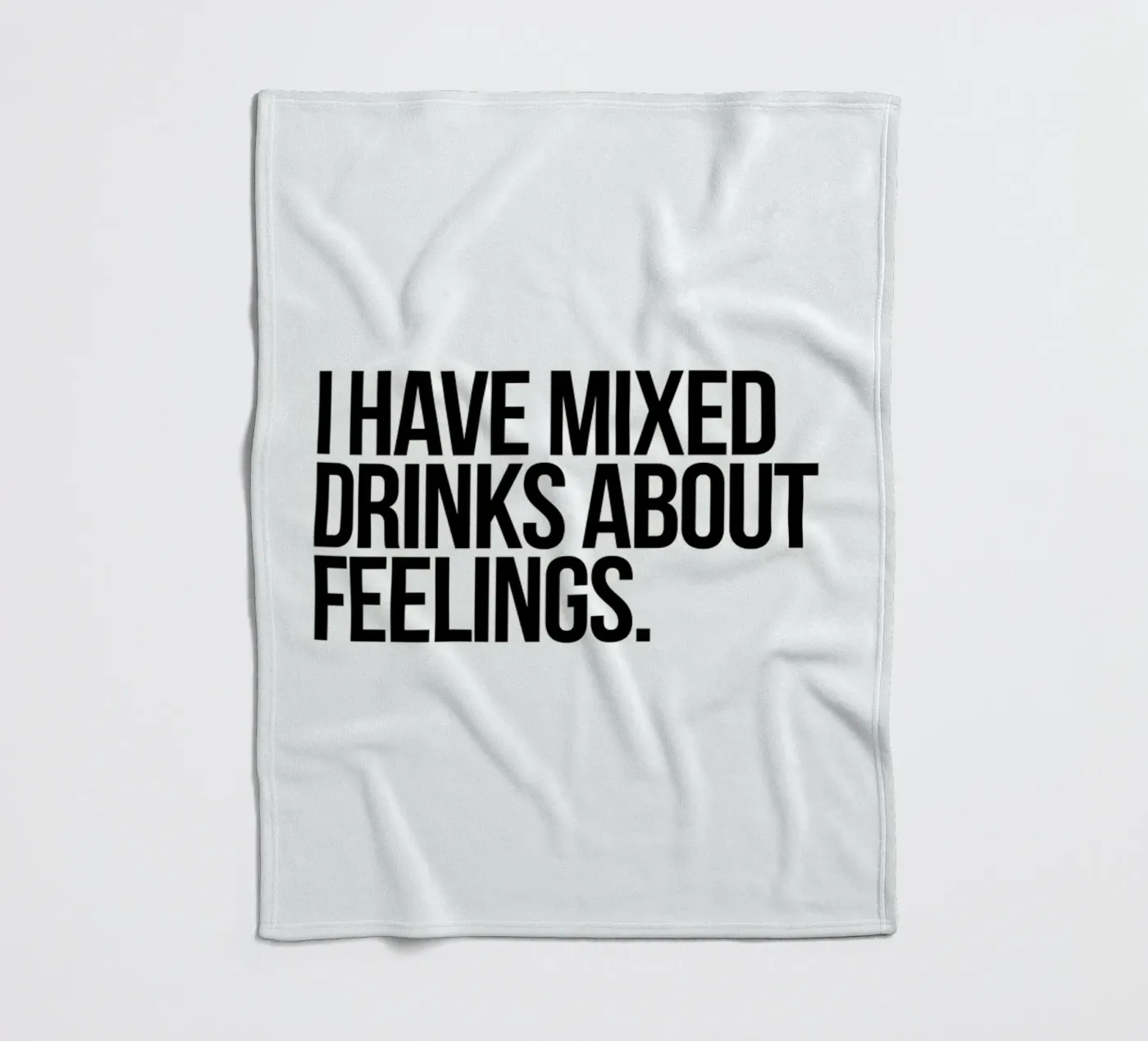 Mixed Drinks fleece blanket by Studio One