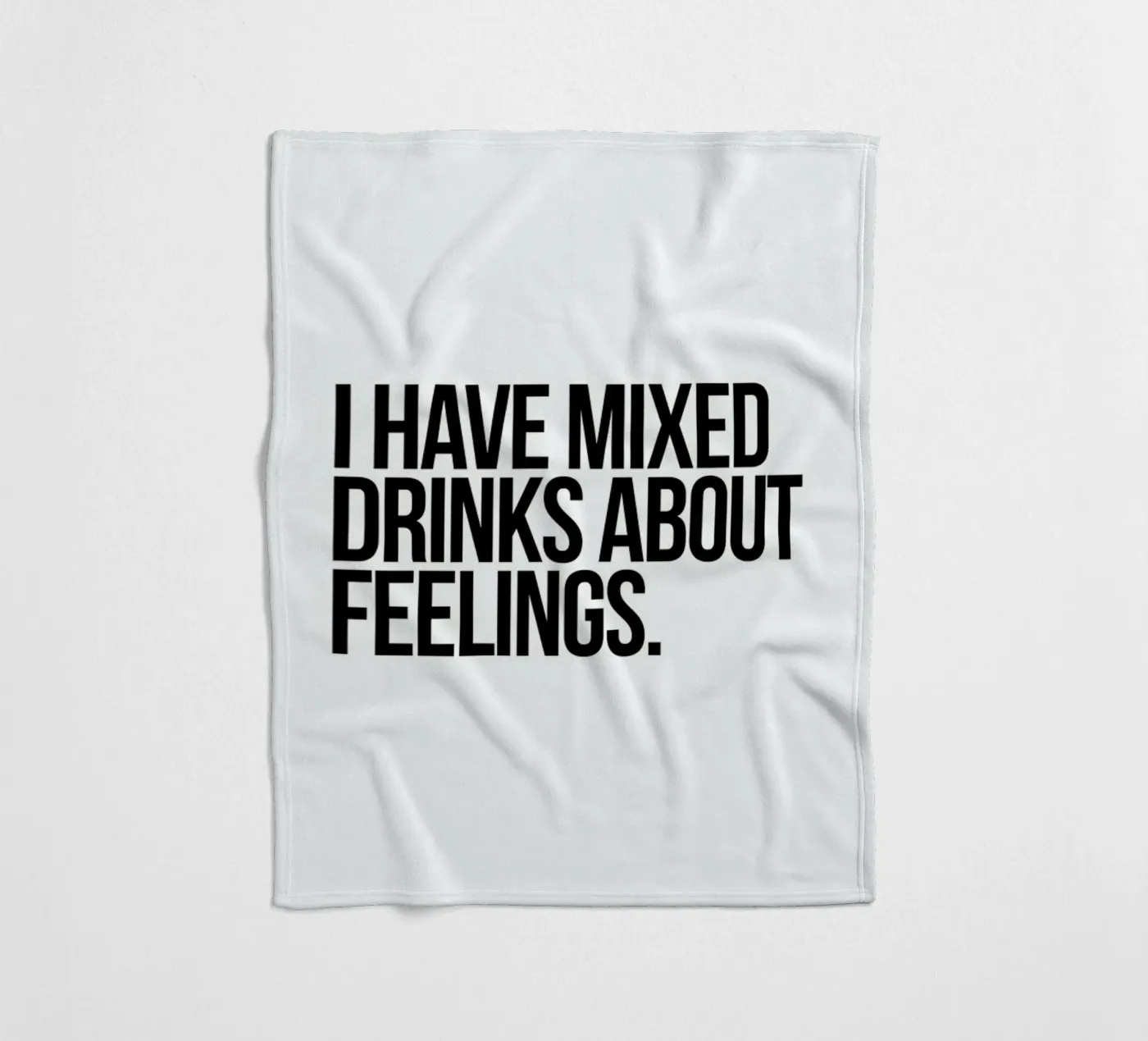 Mixed Drinks fleece blanket by Studio One