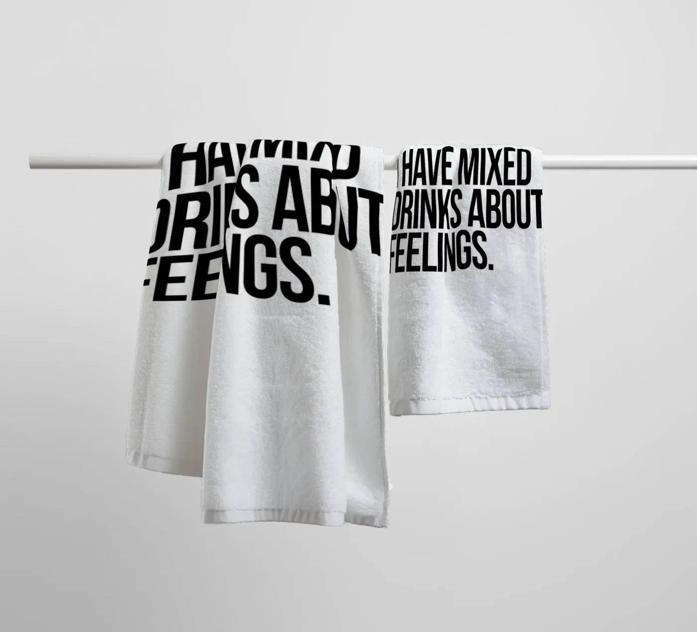 Mixed Drinks towel by Studio One
