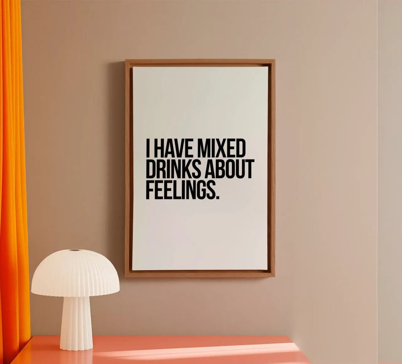 Mixed Drinks tela con Cornice a cassetta da Studio One