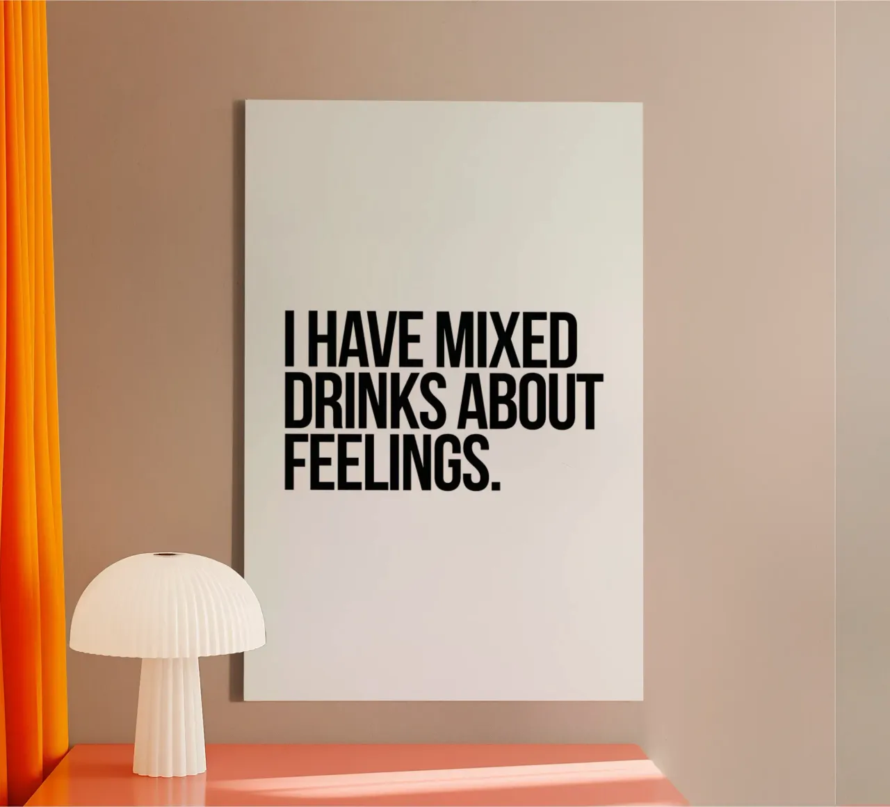 Mixed Drinks tela con Cornice a cassetta da Studio One