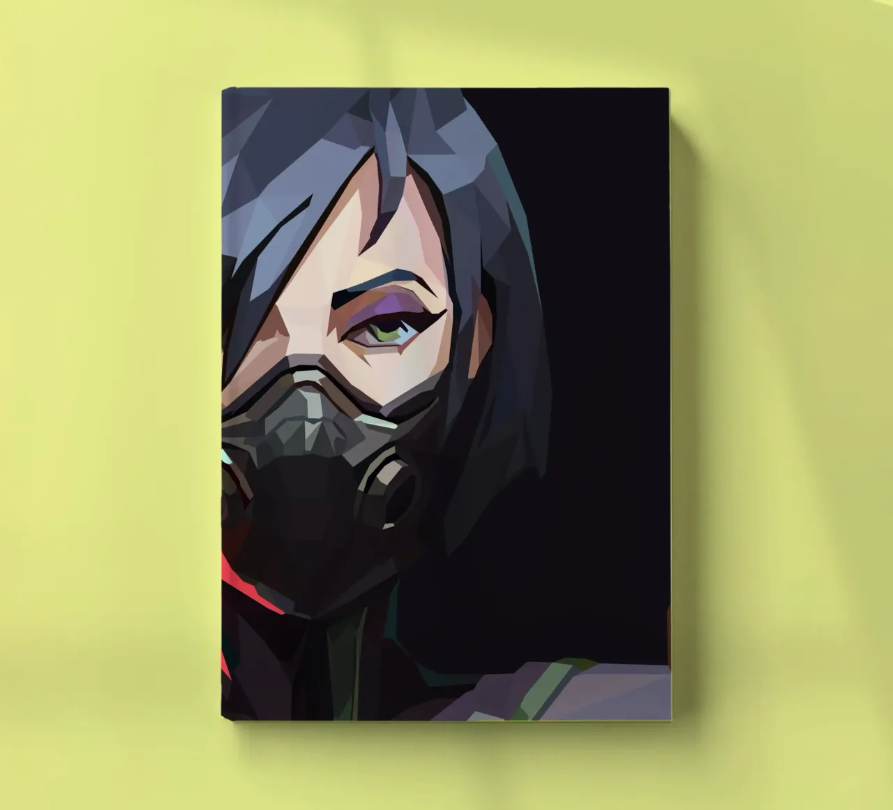 character game diario da Low poly art