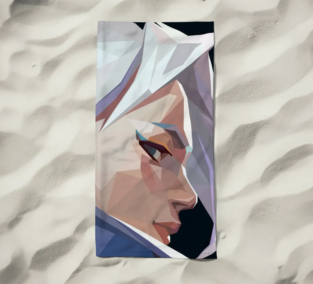 character game telo mare da Low poly art
