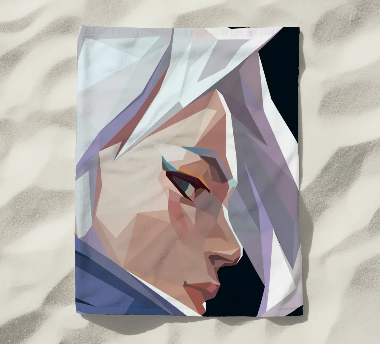 character game telo mare da Low poly art