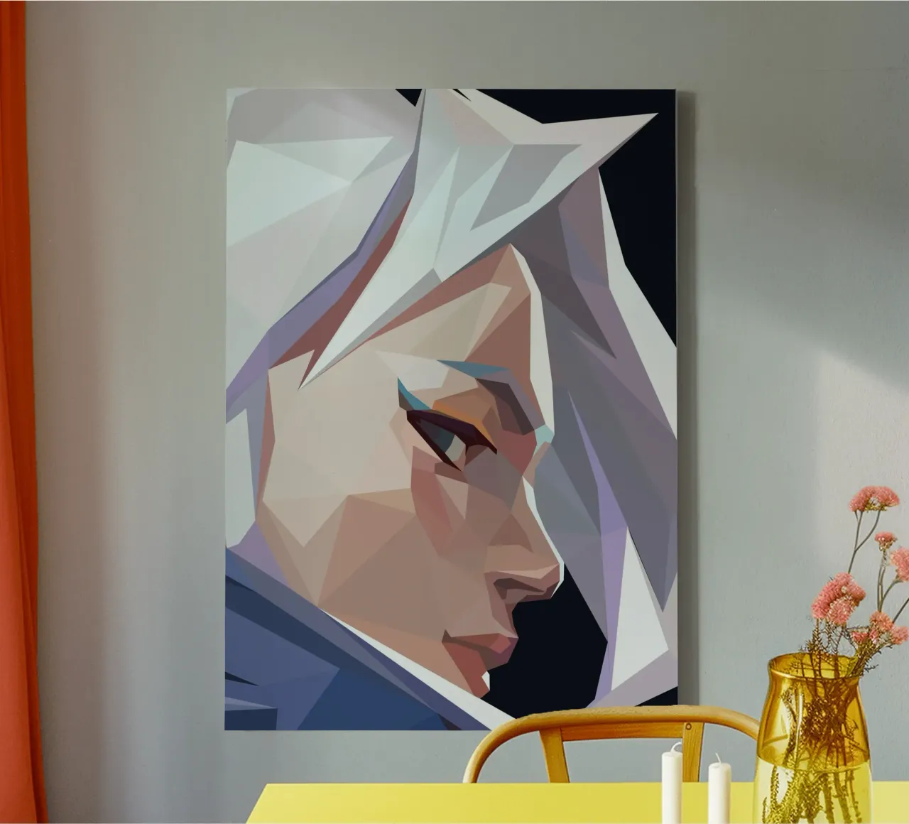 character game tela da Low poly art