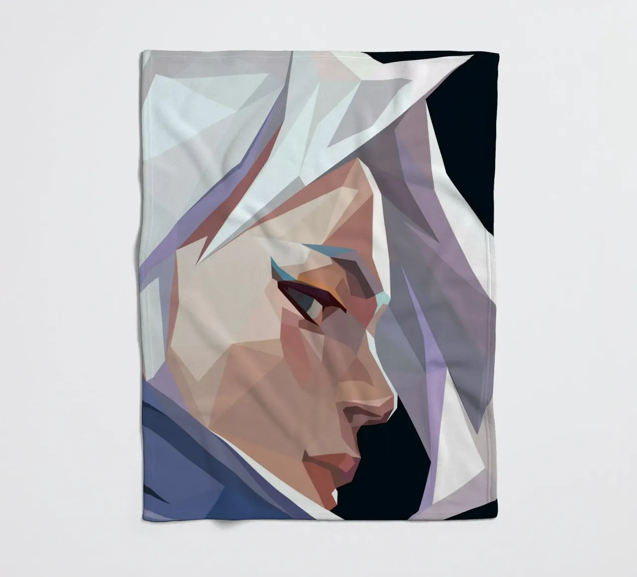 character game coperta in pile da Low poly art