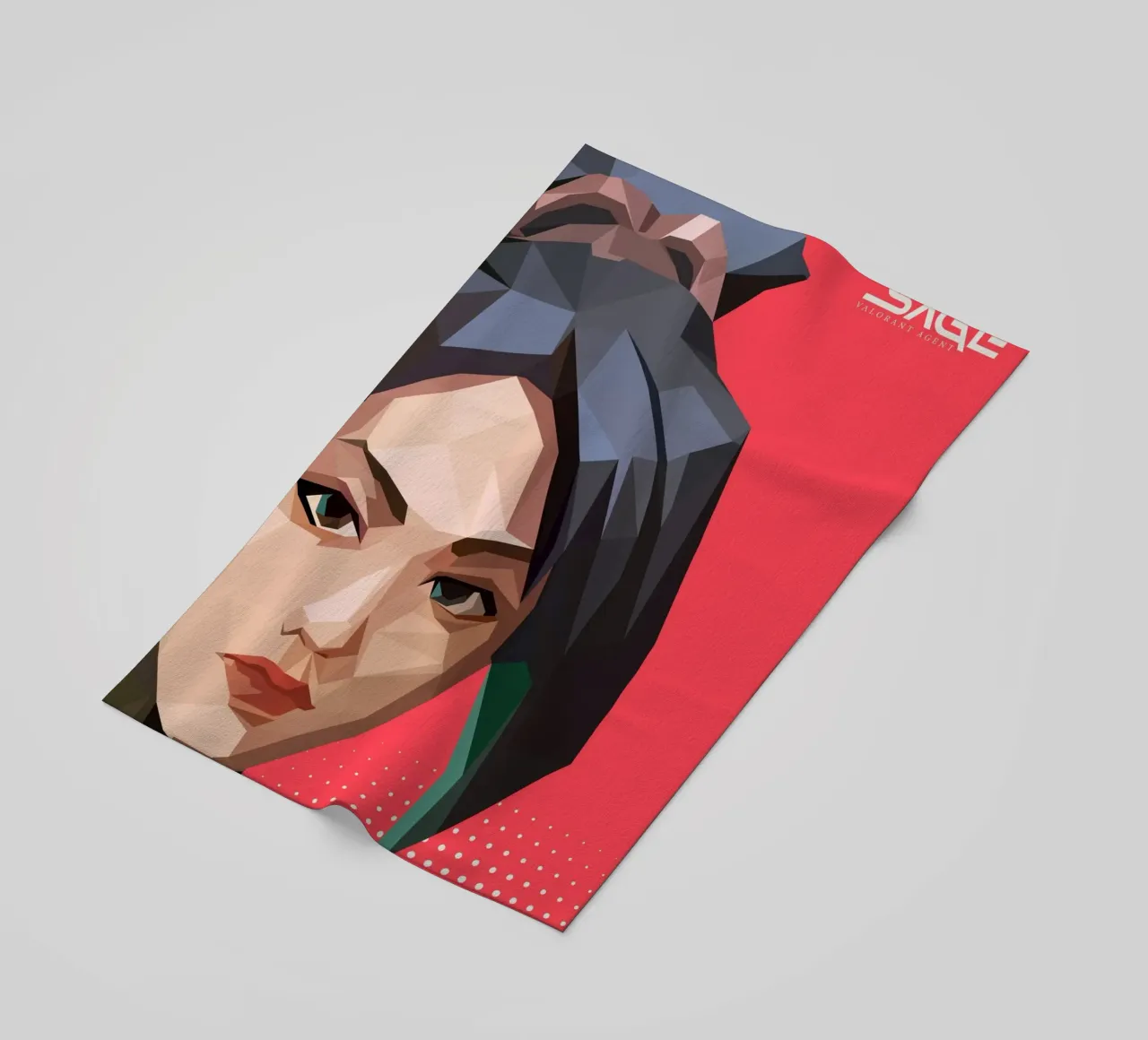 Sage character game telo mare da Low poly art