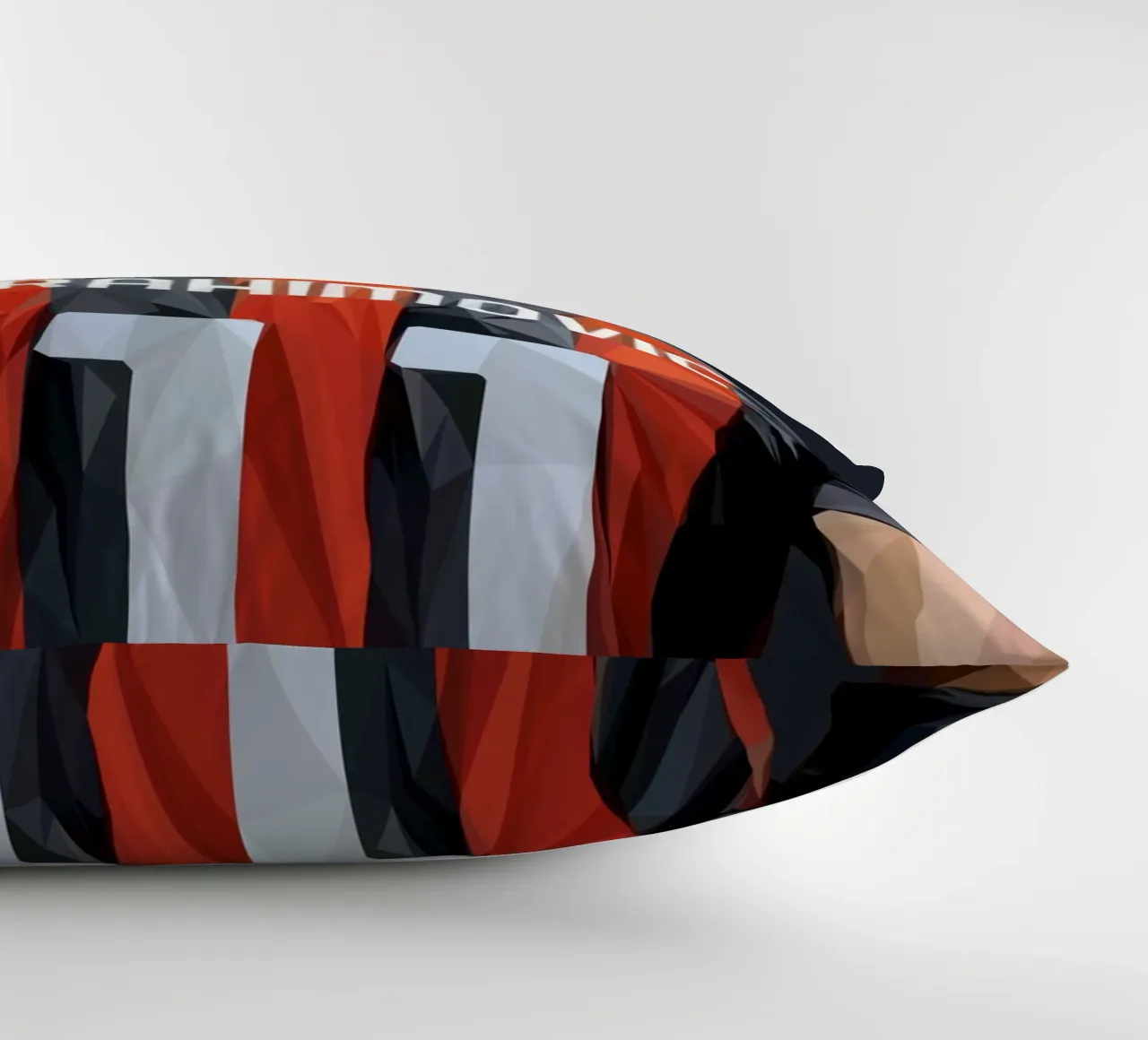 Ibrahimovic football player cuscino da Low poly art