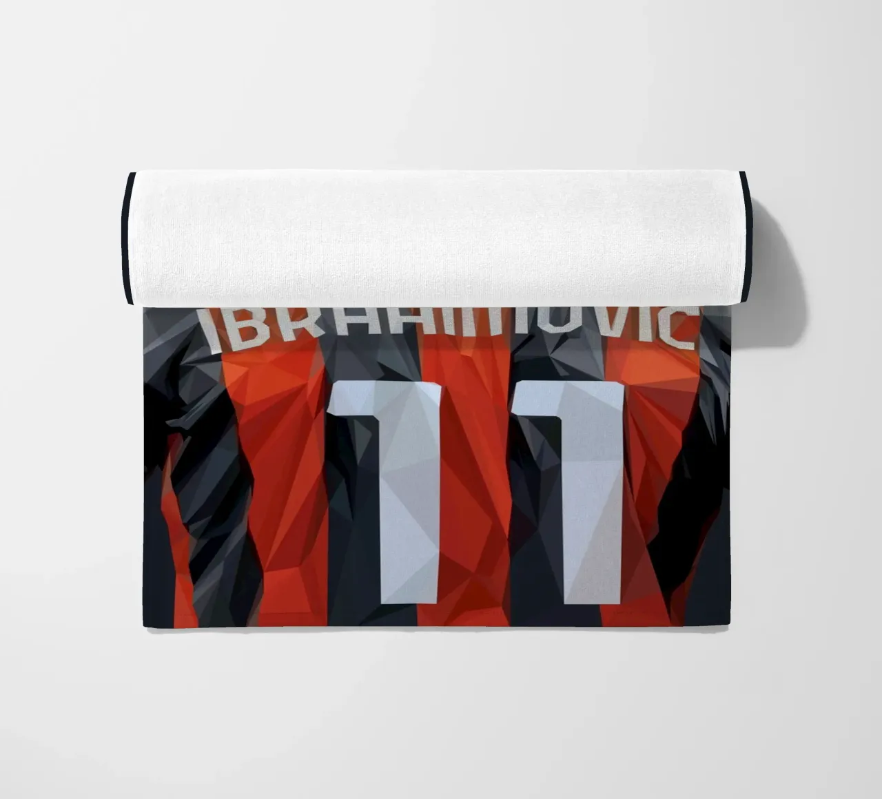 Ibrahimovic football player telo mare da Low poly art