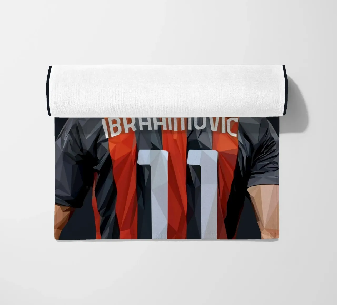Ibrahimovic football player telo mare da Low poly art