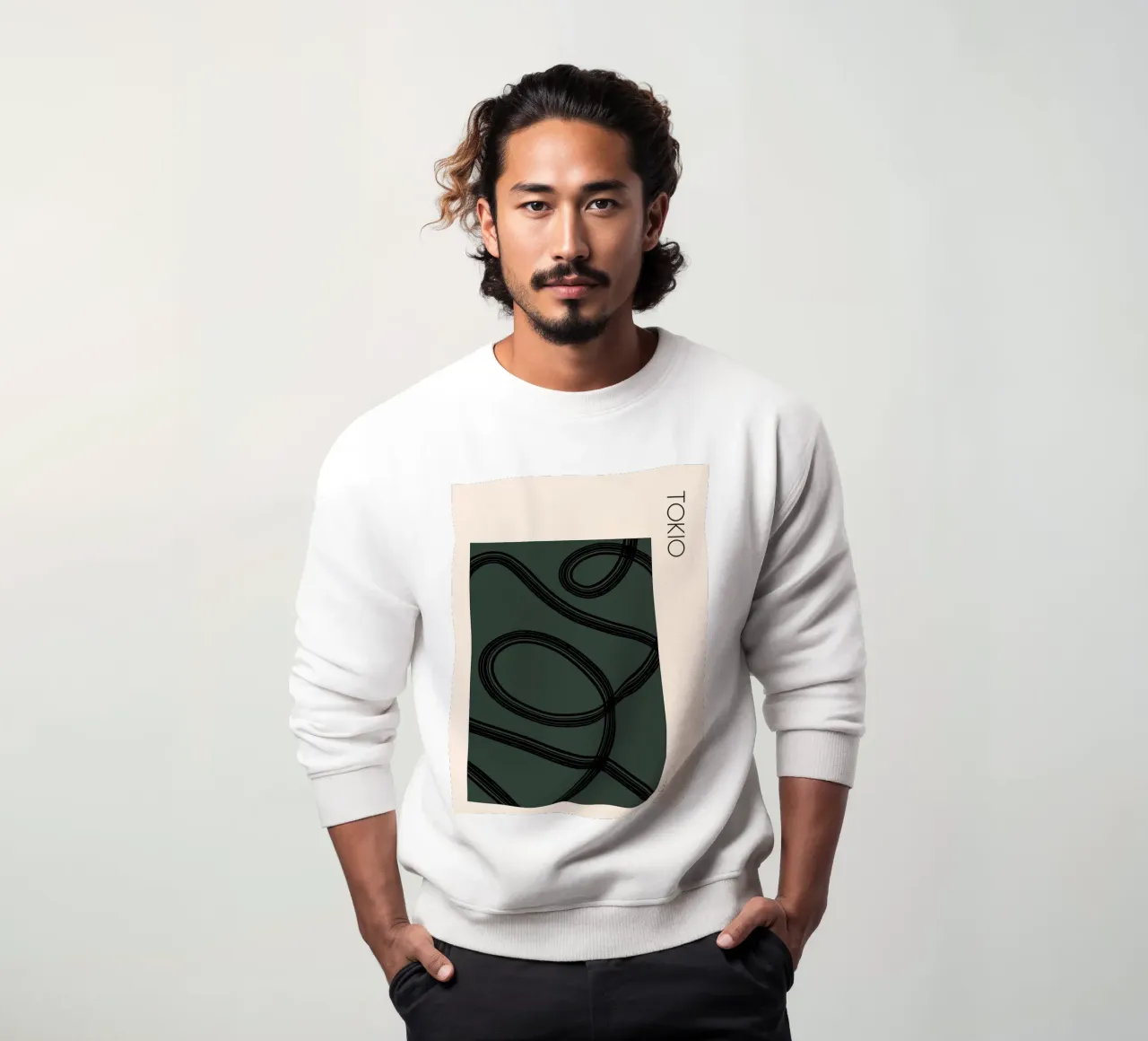 Color Flow No 54 felpa da treechild
