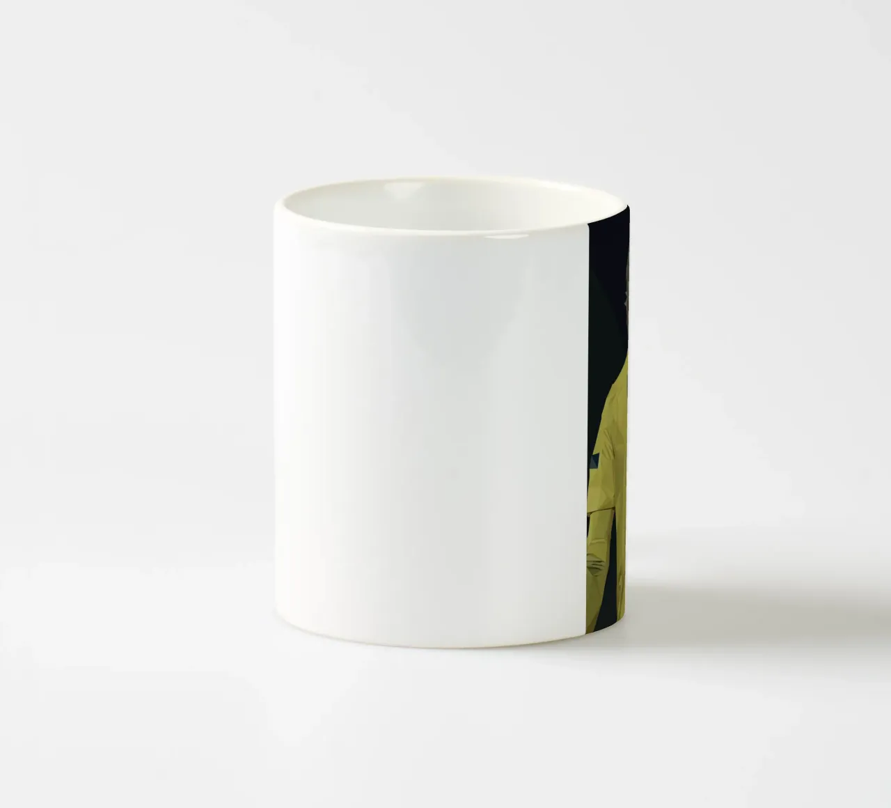 Haaland Football Player tazza in ceramica da Low poly art