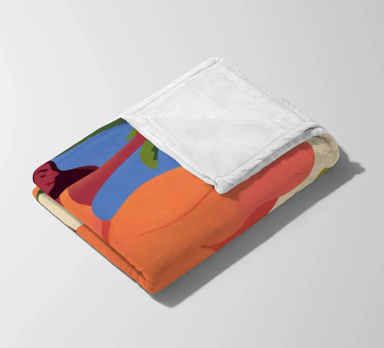 Sunset Dance fleece blanket by Artie Shifa