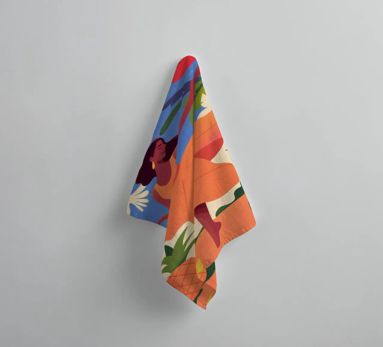 Sunset Dance towel by Artie Shifa