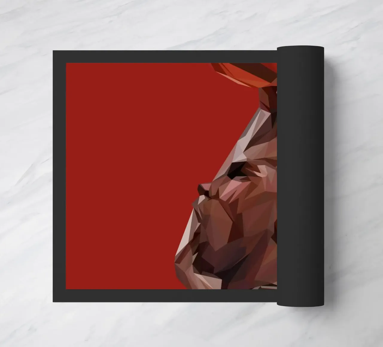 Jordan The Legend Basketball Player zerbino da Low poly art