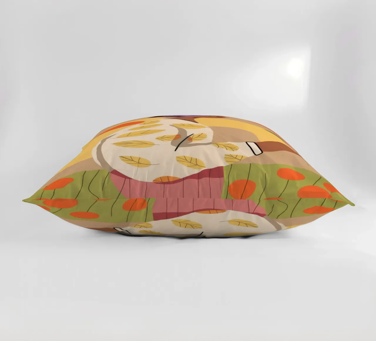 Floral Reverie decorative cushion by Artie Shifa
