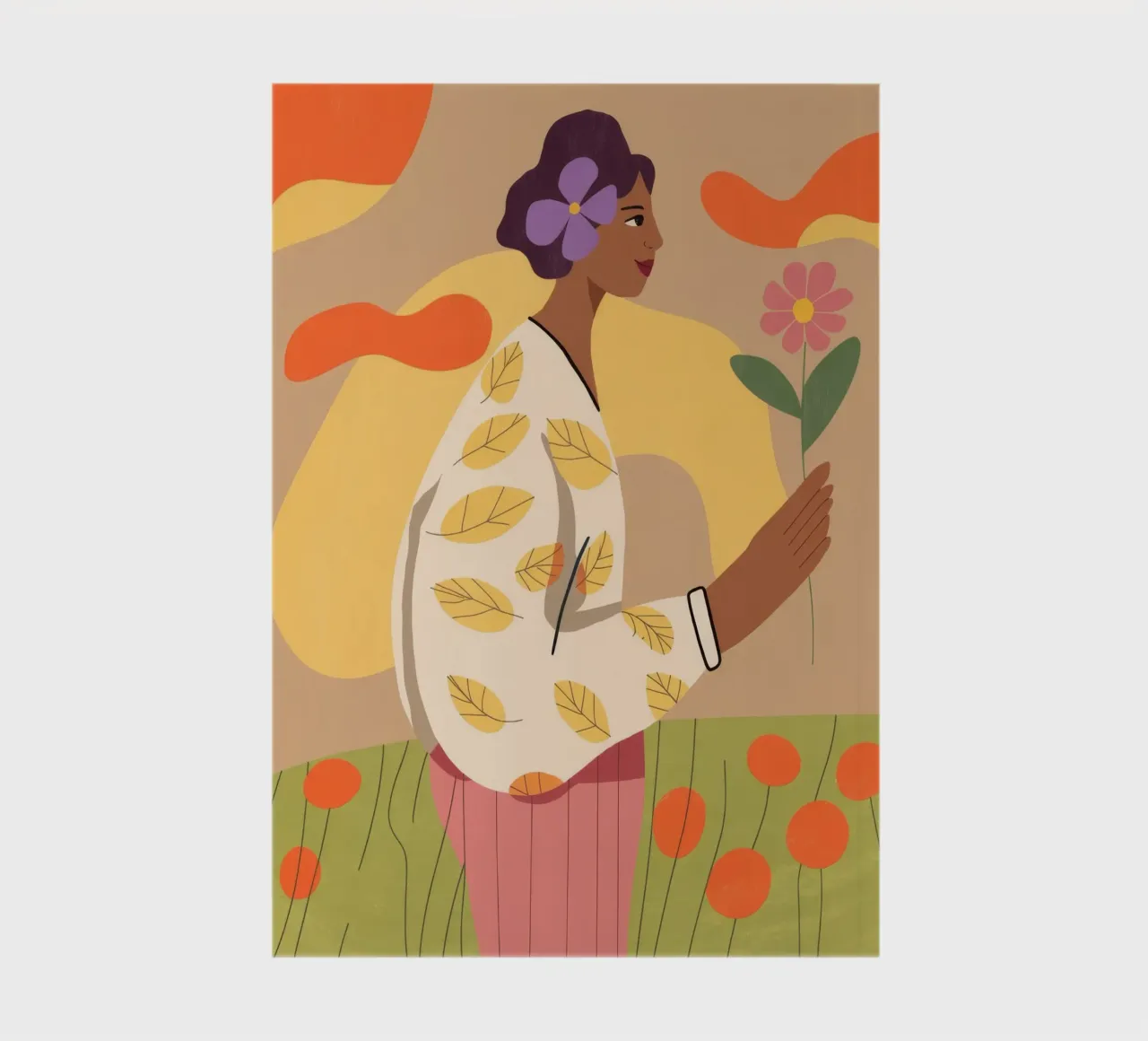 Floral Reverie notebook by Artie Shifa