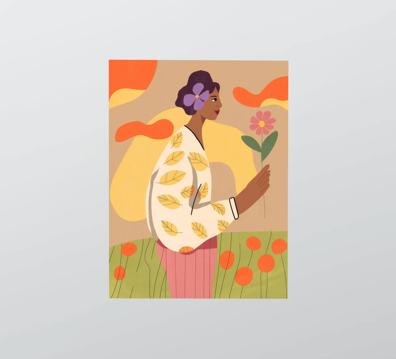 Floral Reverie sticker by Artie Shifa