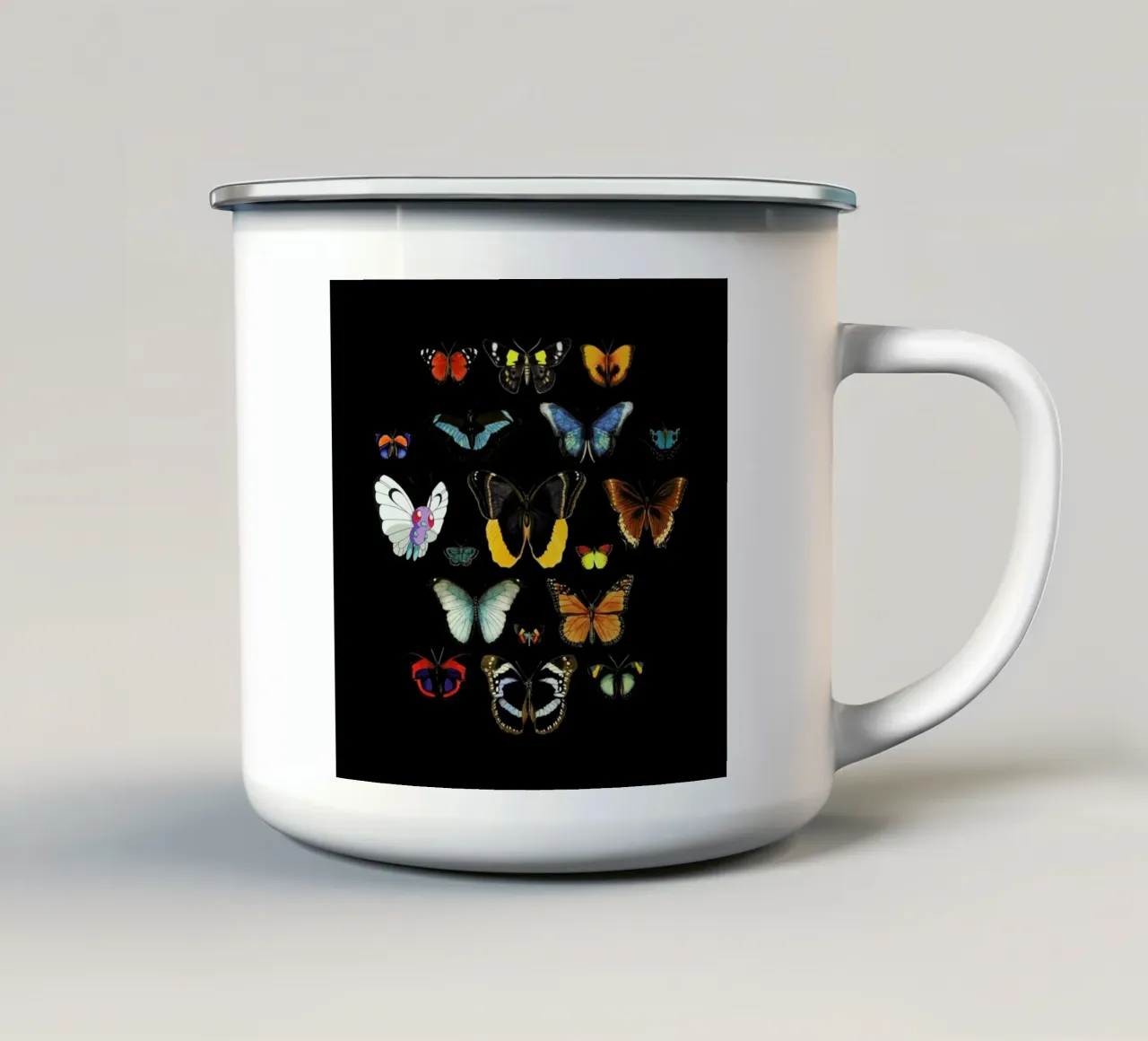 Entomology tazza in smalto da Tobe Fonseca