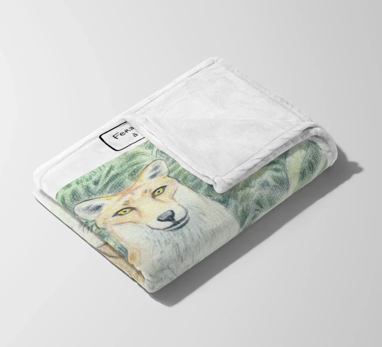 François le renard coperta in pile da Humphrey VIDAL