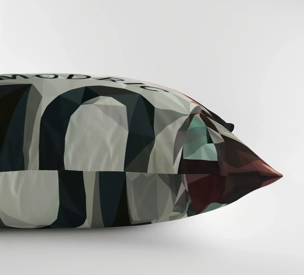Modric Football player cuscino da Low poly art
