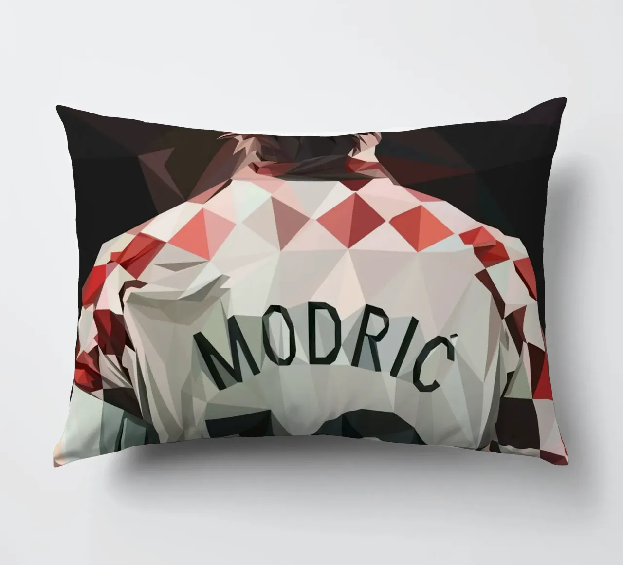 Modric Football player cuscino da Low poly art