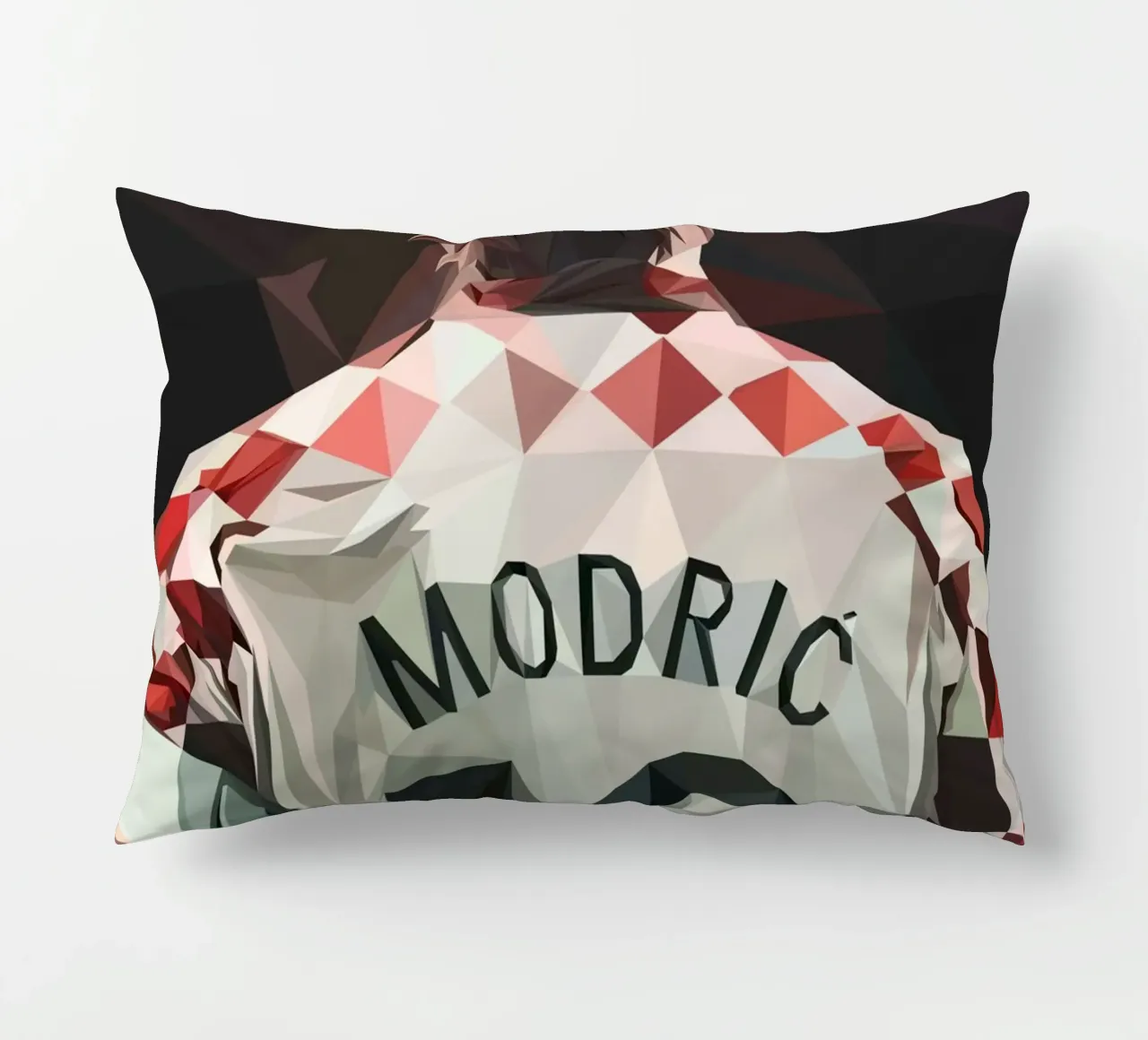 Modric Football player cuscino da Low poly art