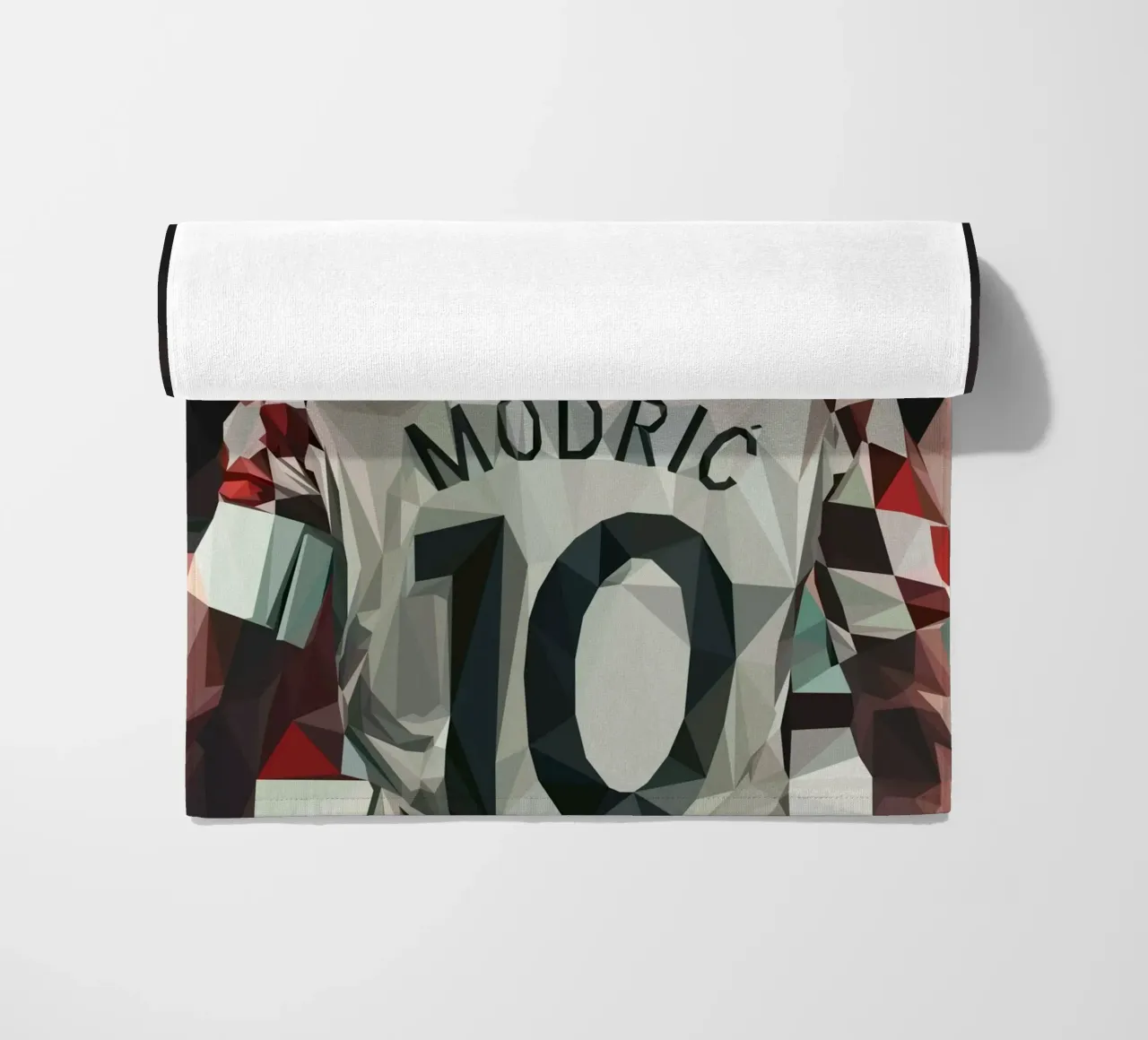 Modric Football player telo mare da Low poly art