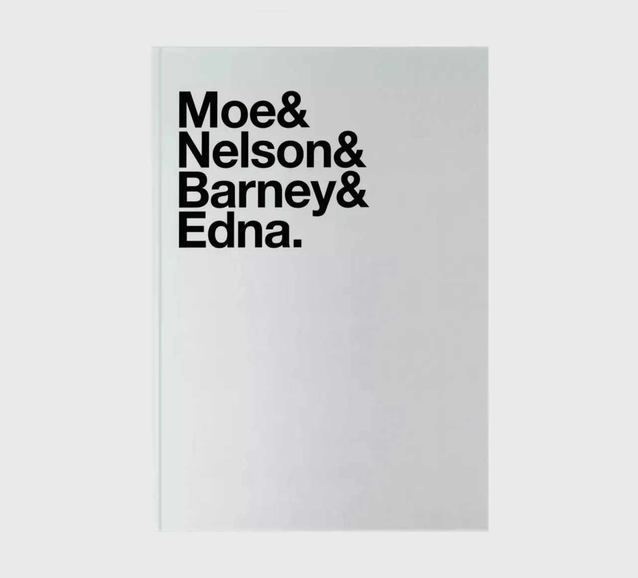 Yellow Mopes notebook by Studio One