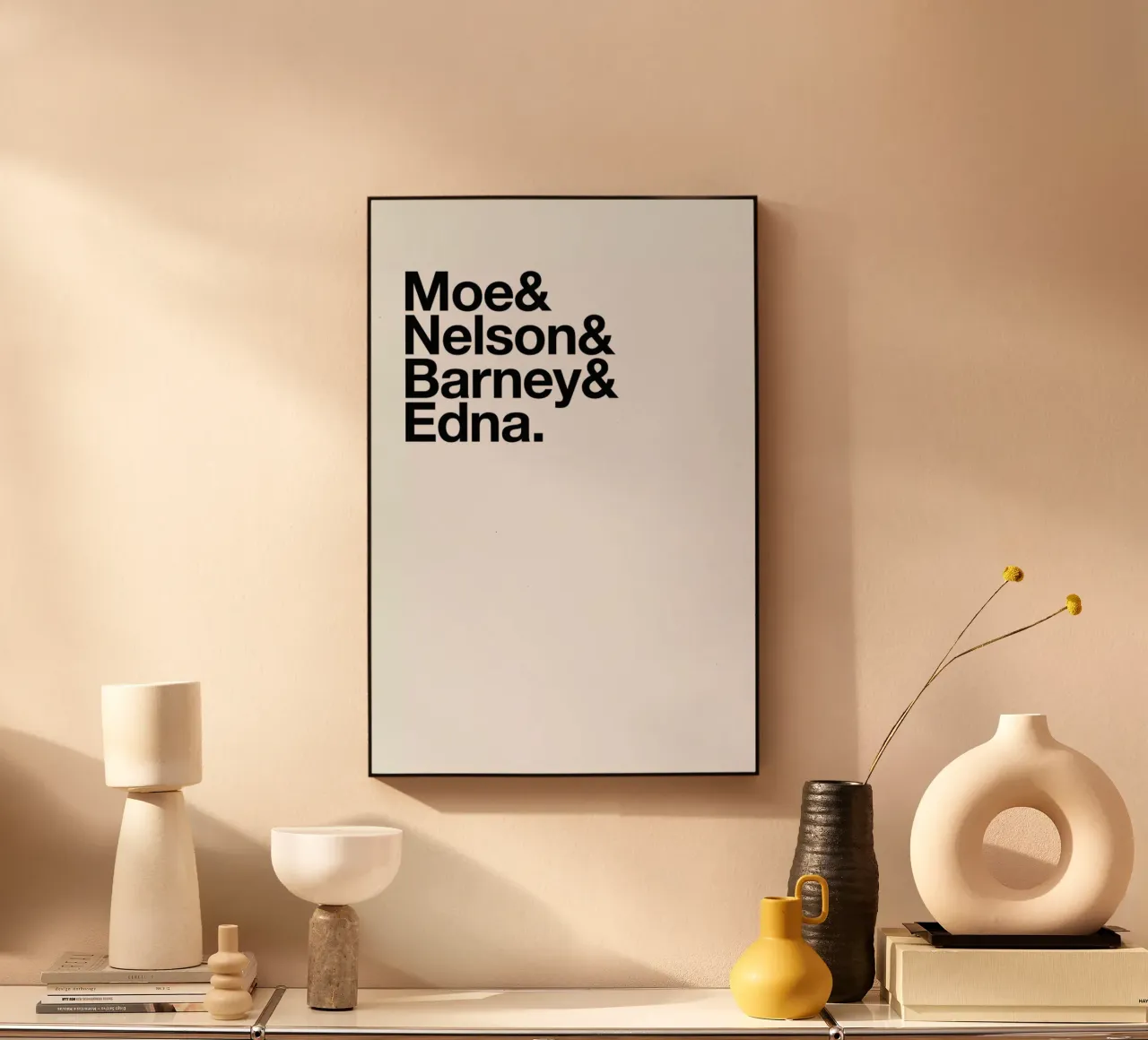 Yellow Mopes plexiglass da Studio One