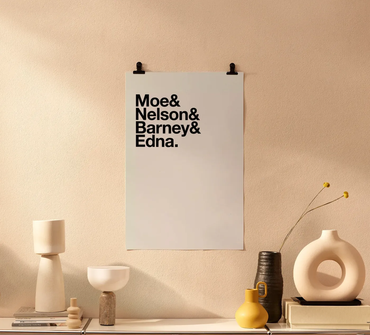 Yellow Mopes poster da Studio One