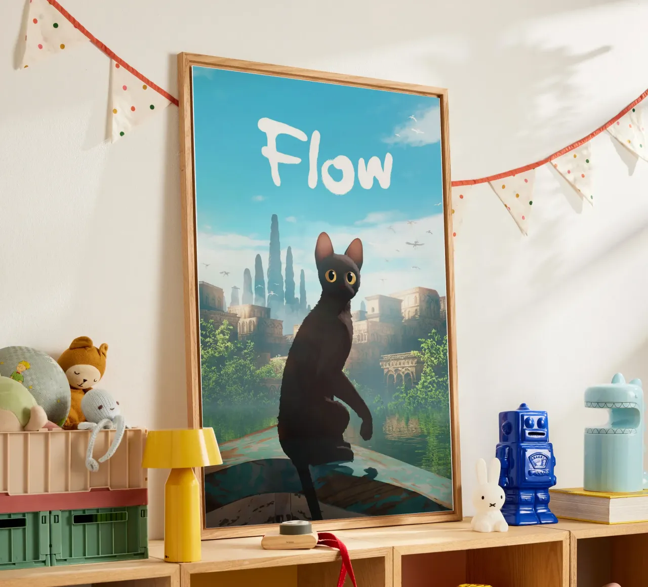 Cat Flow Movie plexiglass da Attaboy Dsgn