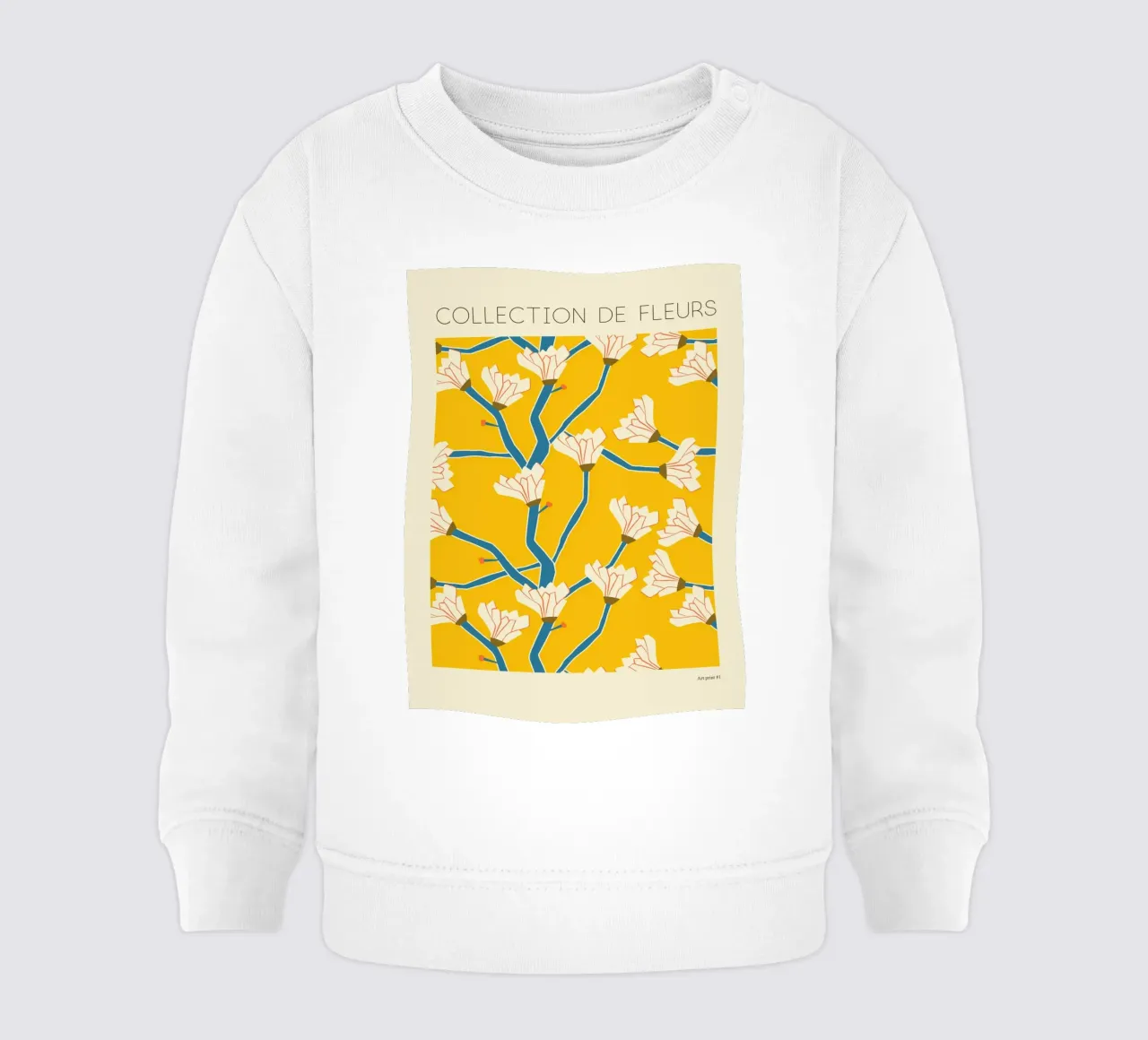 Color Flow No 47 felpa neonato da treechild