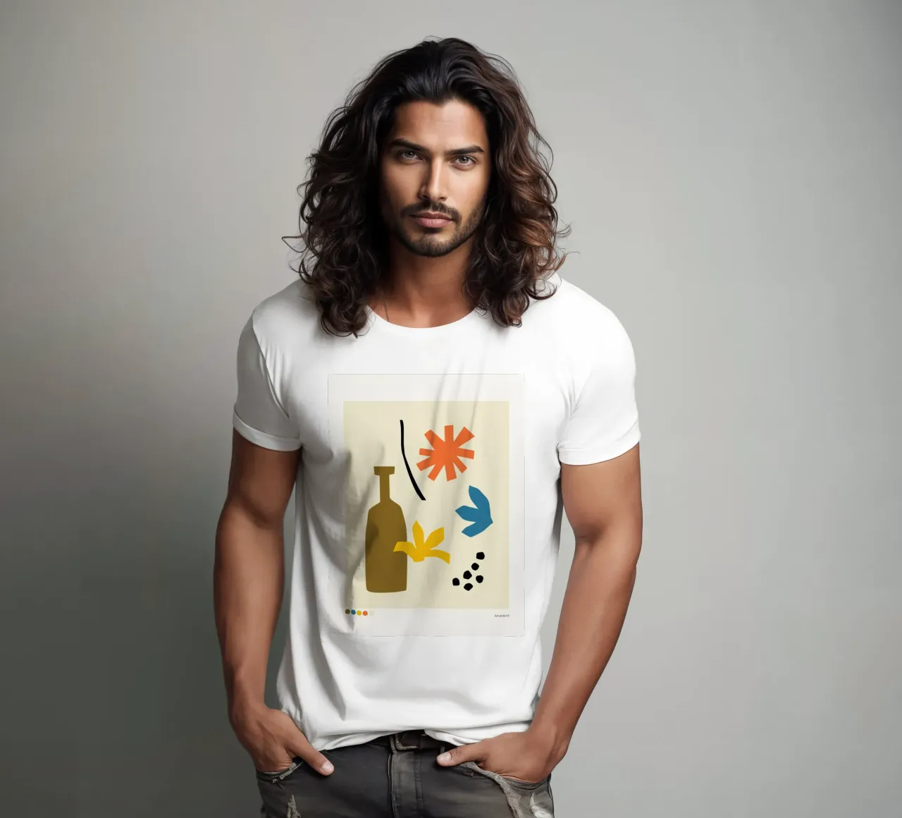Color Flow No 53 t-shirt da treechild