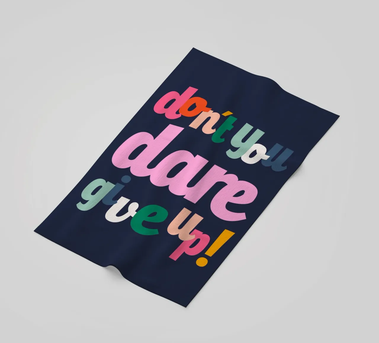 Don't You Dare Give Up telo mare da susanapaz