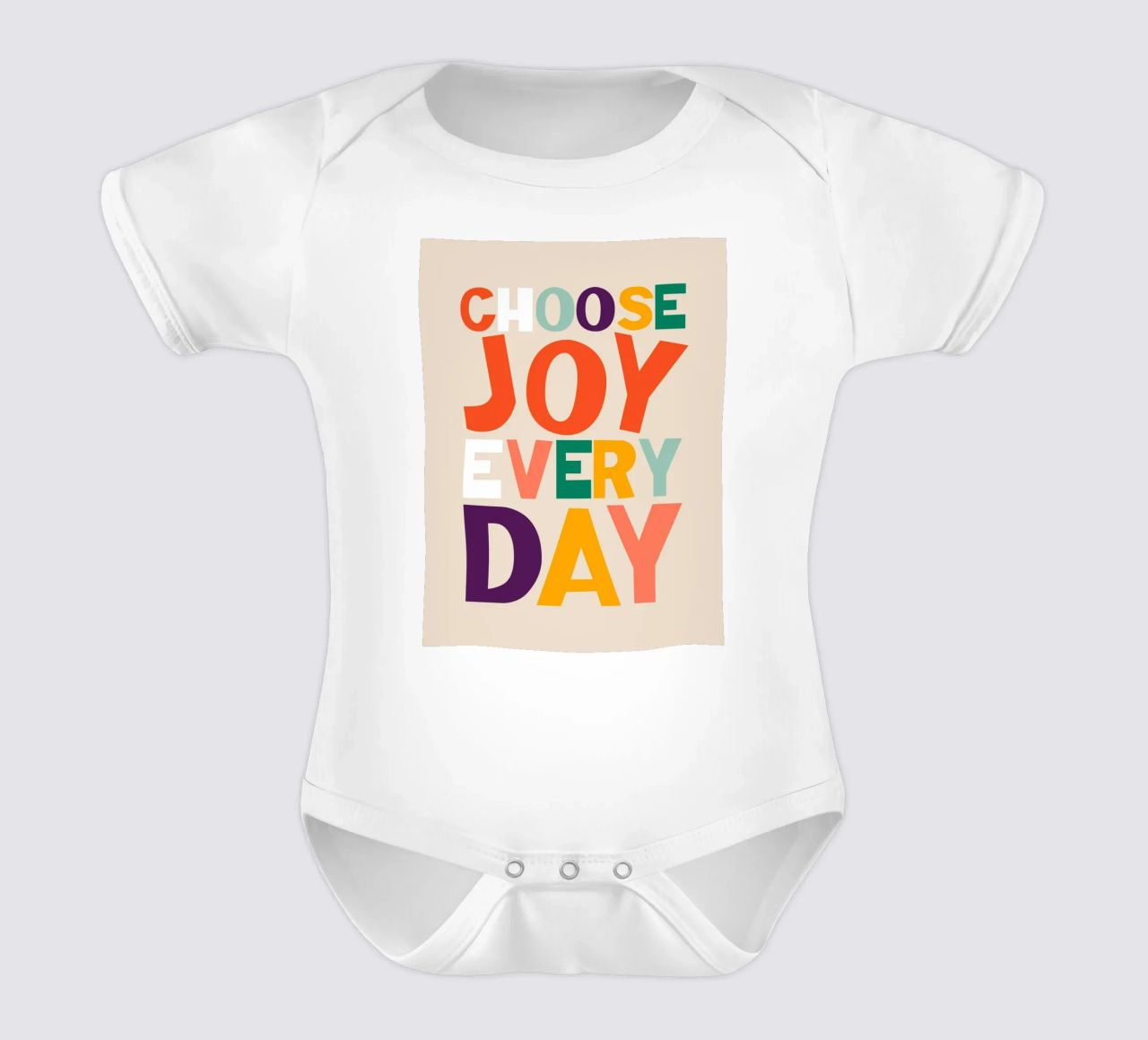 Choose Joy Every Day body bébé de susanapaz
