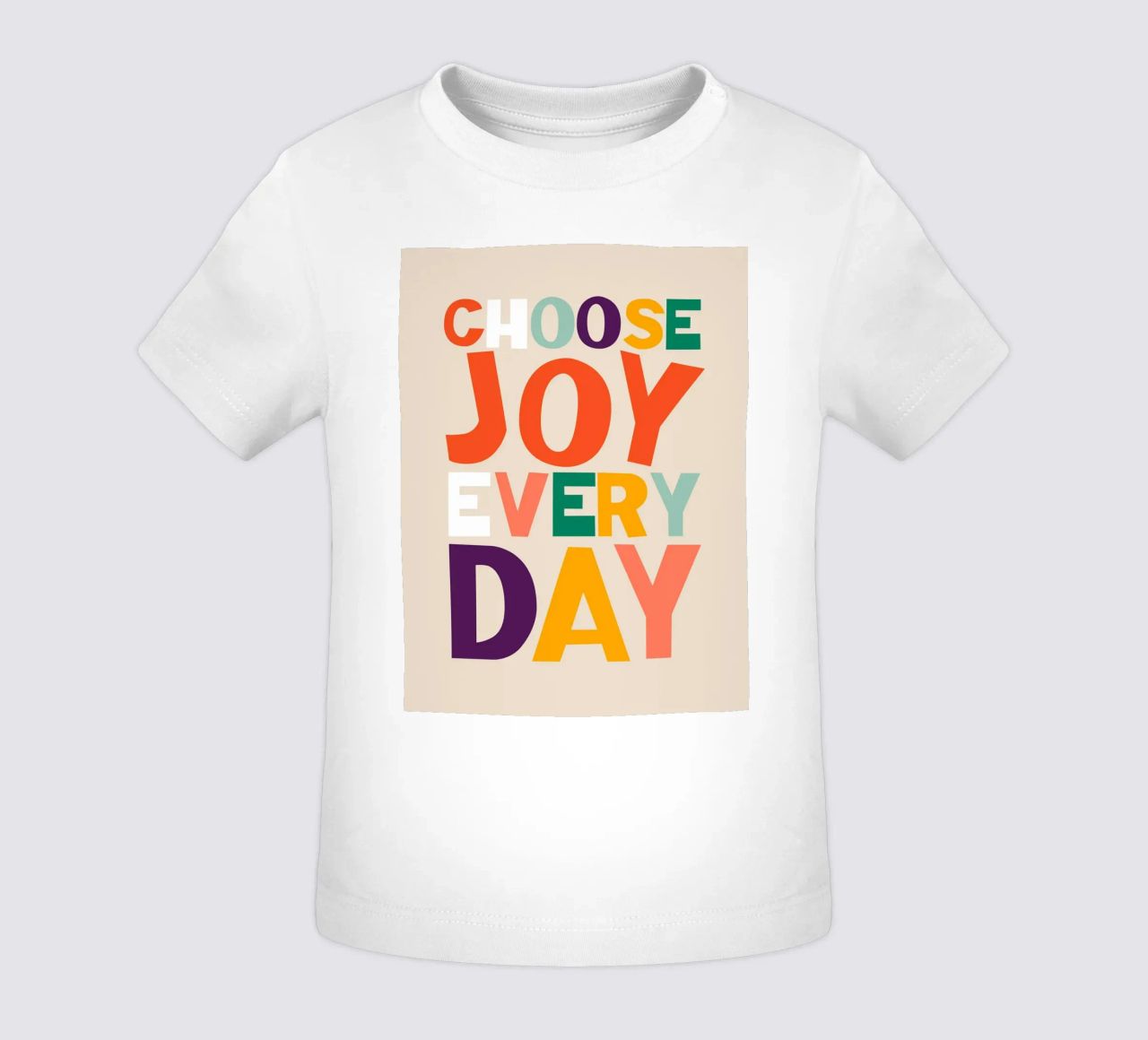 Choose Joy Every Day t-shirt pour bébé de susanapaz