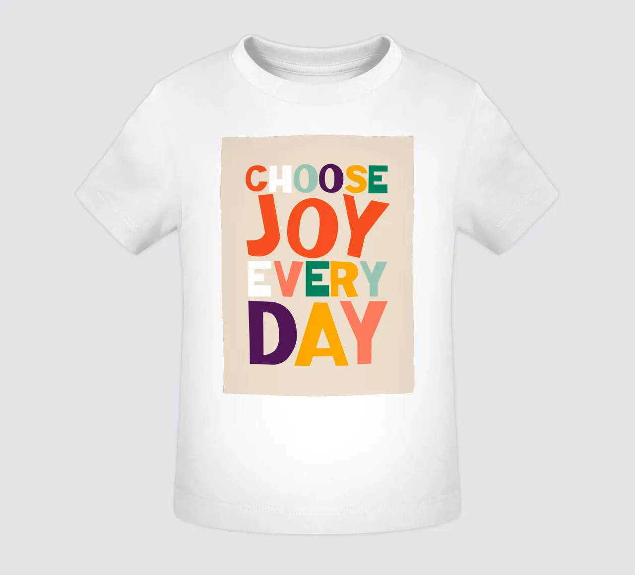 Choose Joy Every Day maglietta neonato da susanapaz