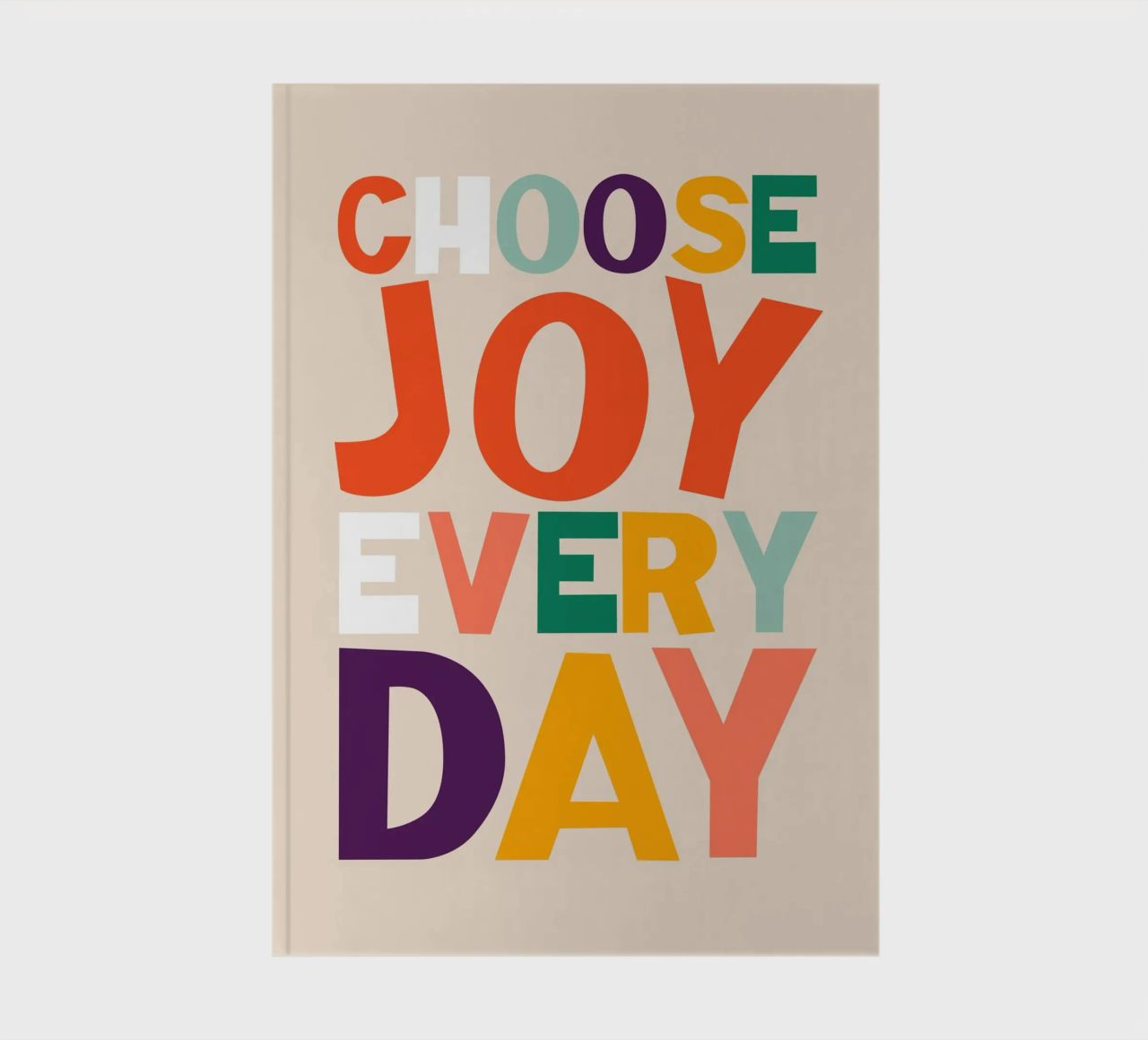 Choose Joy Every Day carnet de notes de susanapaz