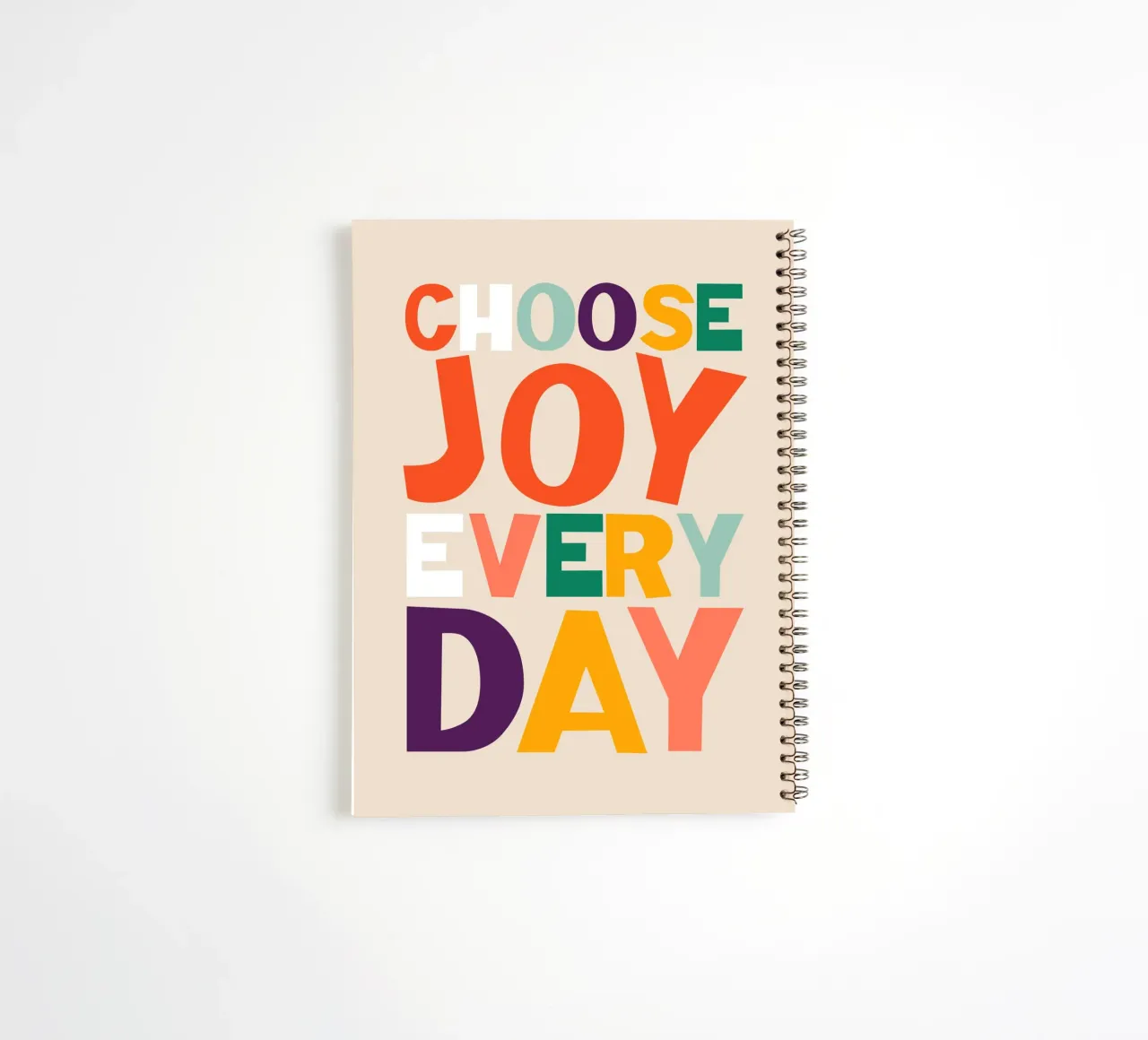 Choose Joy Every Day diario ad anelli da susanapaz