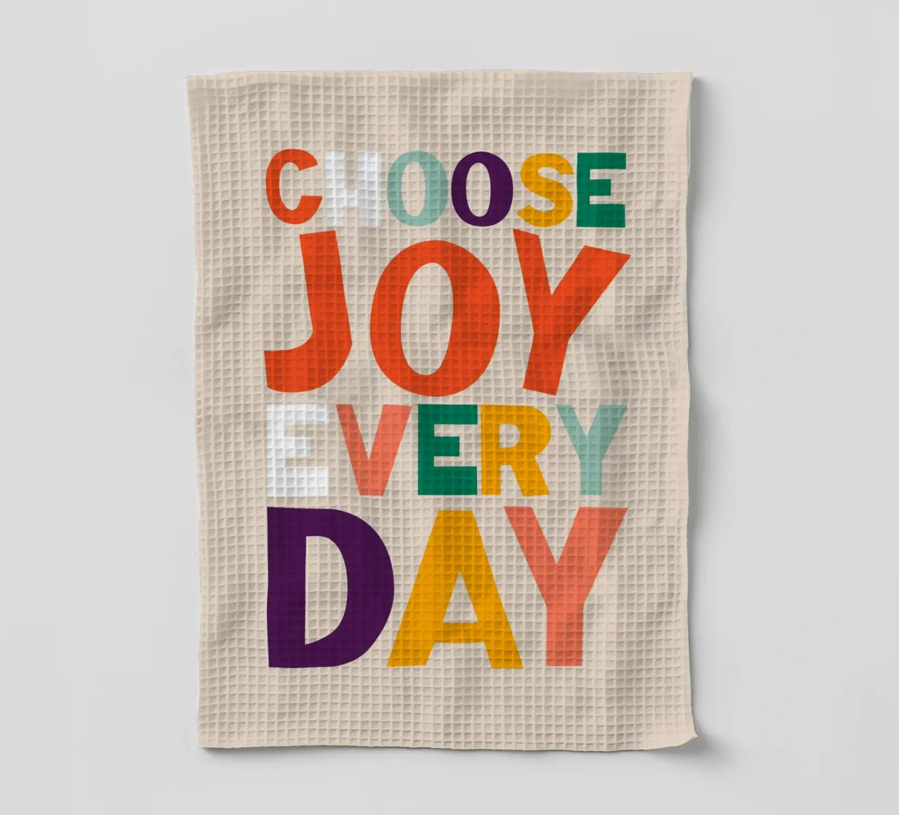 Choose Joy Every Day Geschirrtuch von susanapaz