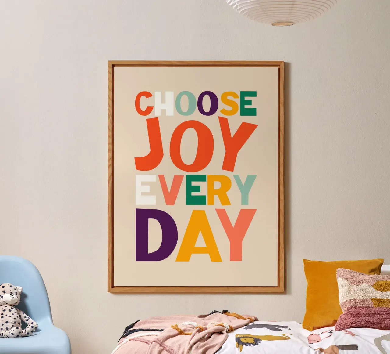 Choose Joy Every Day alluminio dibond da susanapaz