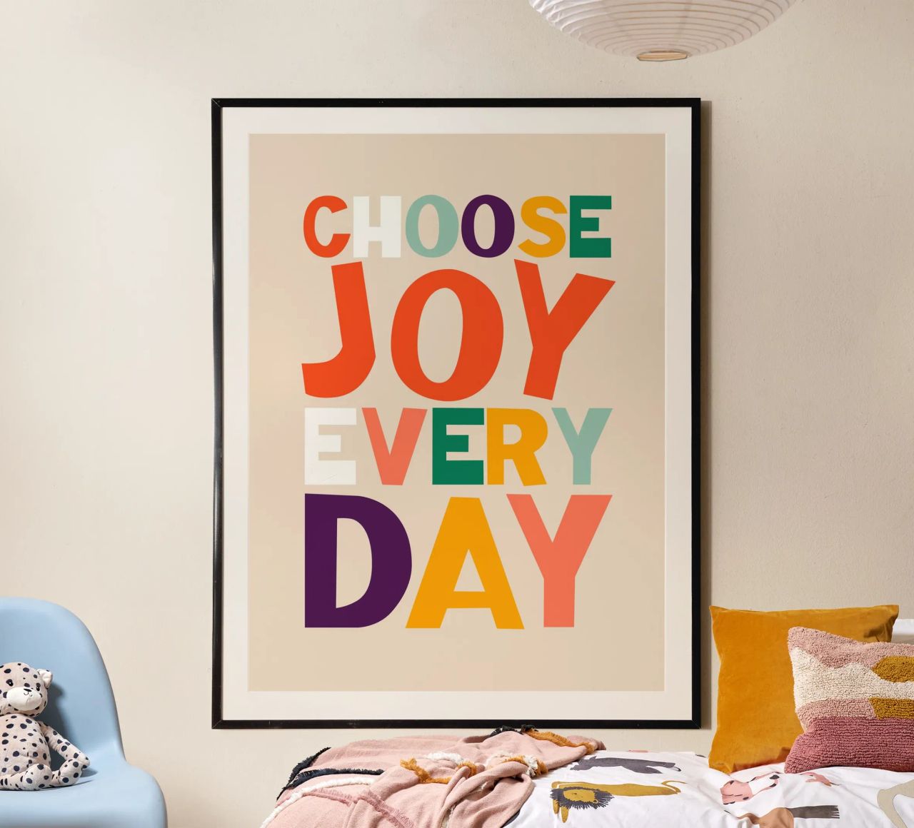 Choose Joy Every Day poster de susanapaz