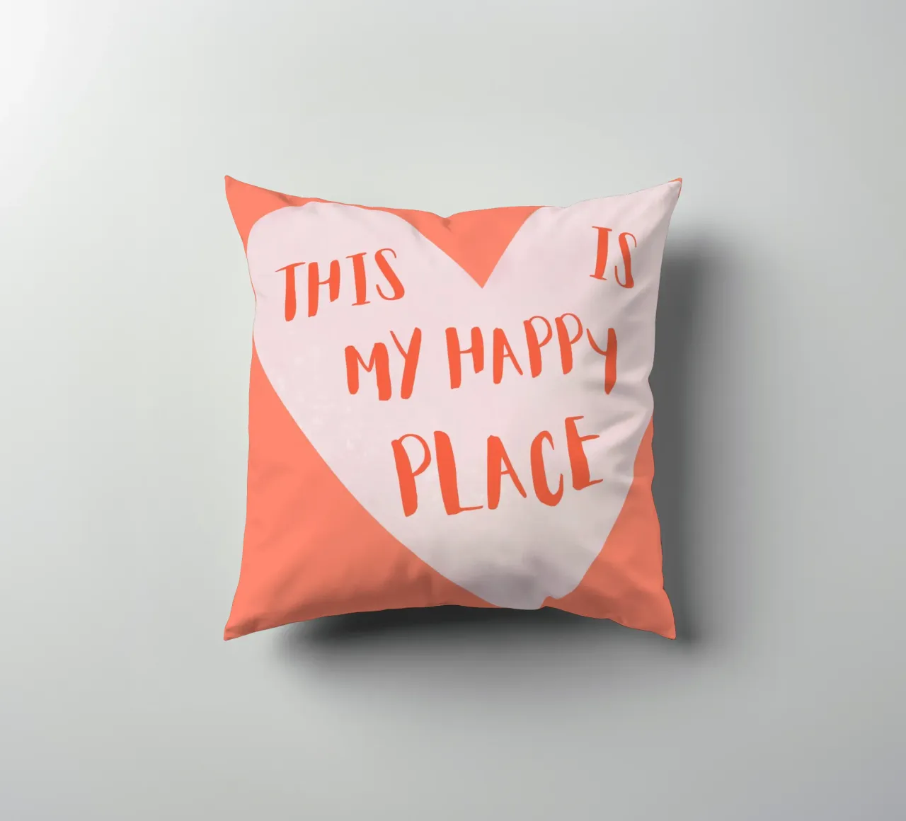 This is my happy place cuscino da designsbysophia