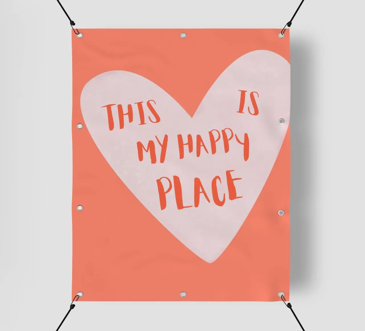 This is my happy place telo in pvc da designsbysophia