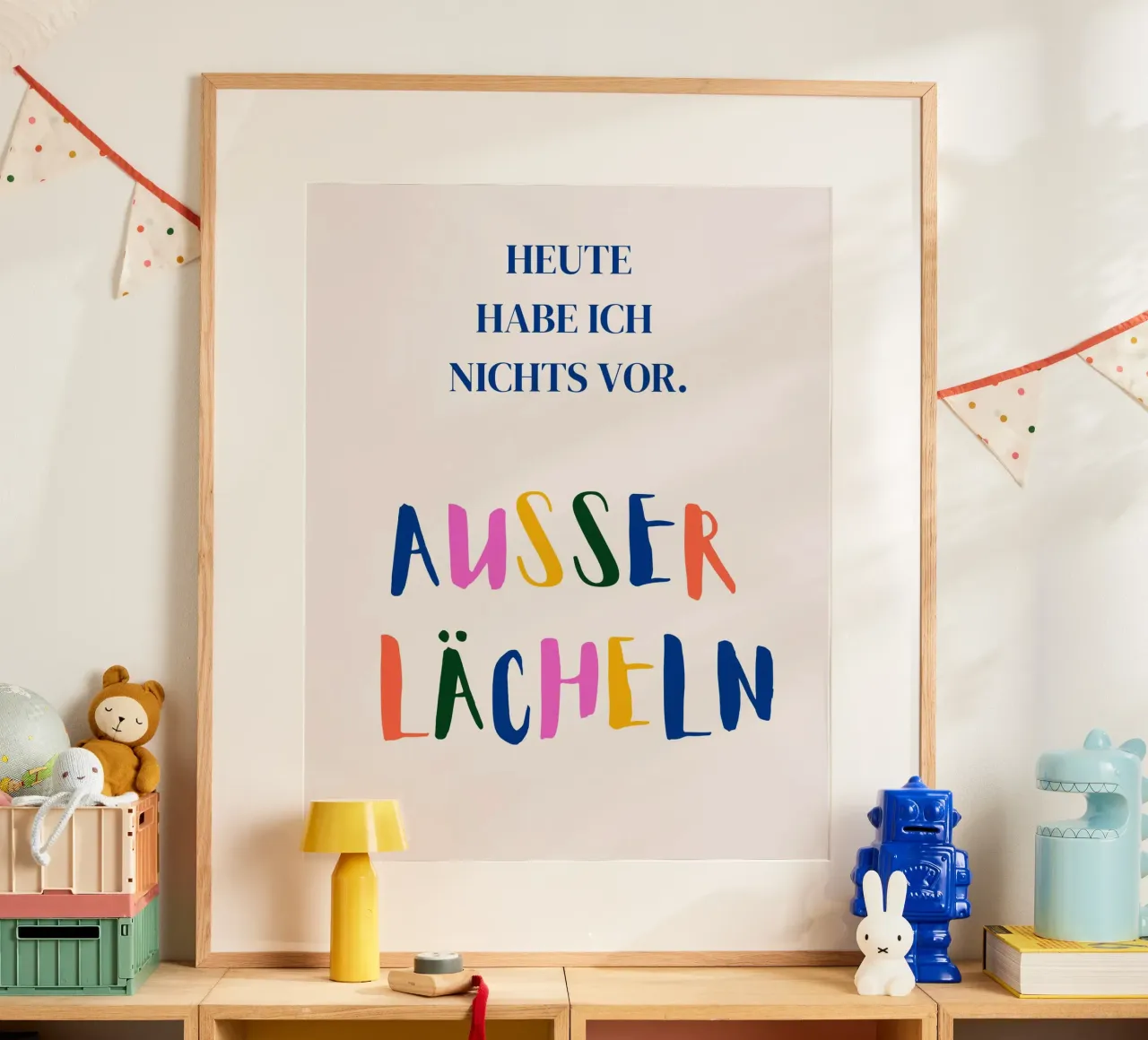 Heute habe ich nichts vor, außer lächeln. carta hahnemühle da designsbysophia